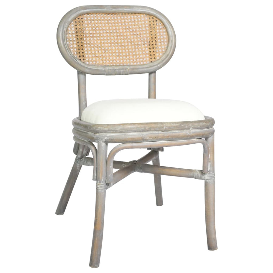 Eetkamerstoelen Linnen Grijs