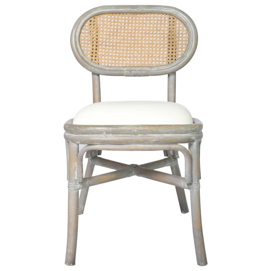 Eetkamerstoelen Linnen Grijs