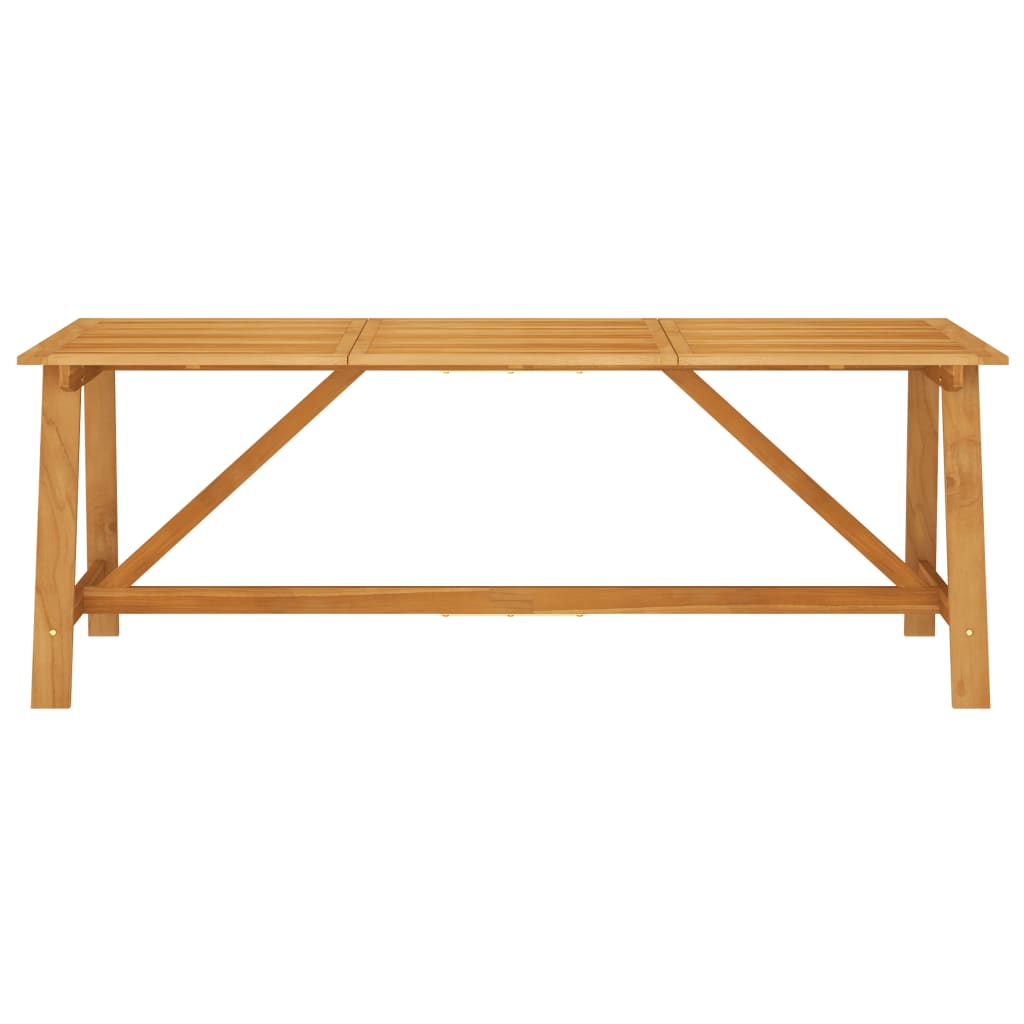 Tuintafel Massief Acaciahout 206 x 100 x 74 cm