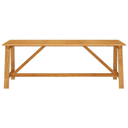 Tuintafel Massief Acaciahout 206 x 100 x 74 cm