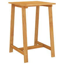 Tuinbartafel Massief Acaciahout 70 x 70 x 104 cm
