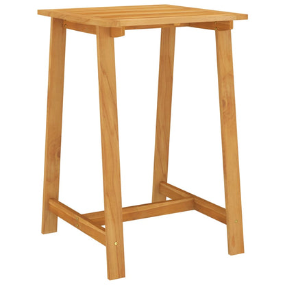 Tuinbartafel Massief Acaciahout 70 x 70 x 104 cm