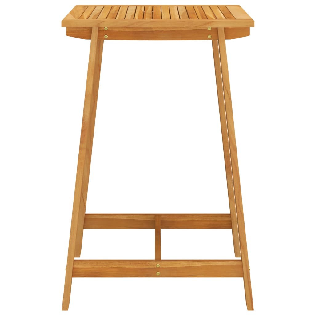 Tuinbartafel Massief Acaciahout 70 x 70 x 104 cm