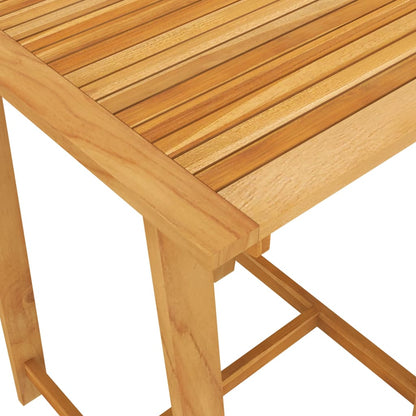 Tuinbartafel Massief Acaciahout 70 x 70 x 104 cm
