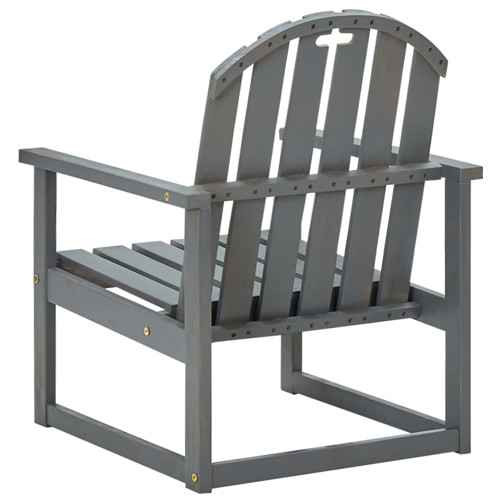 Tuinstoelen Massief Acaciahout Grijs