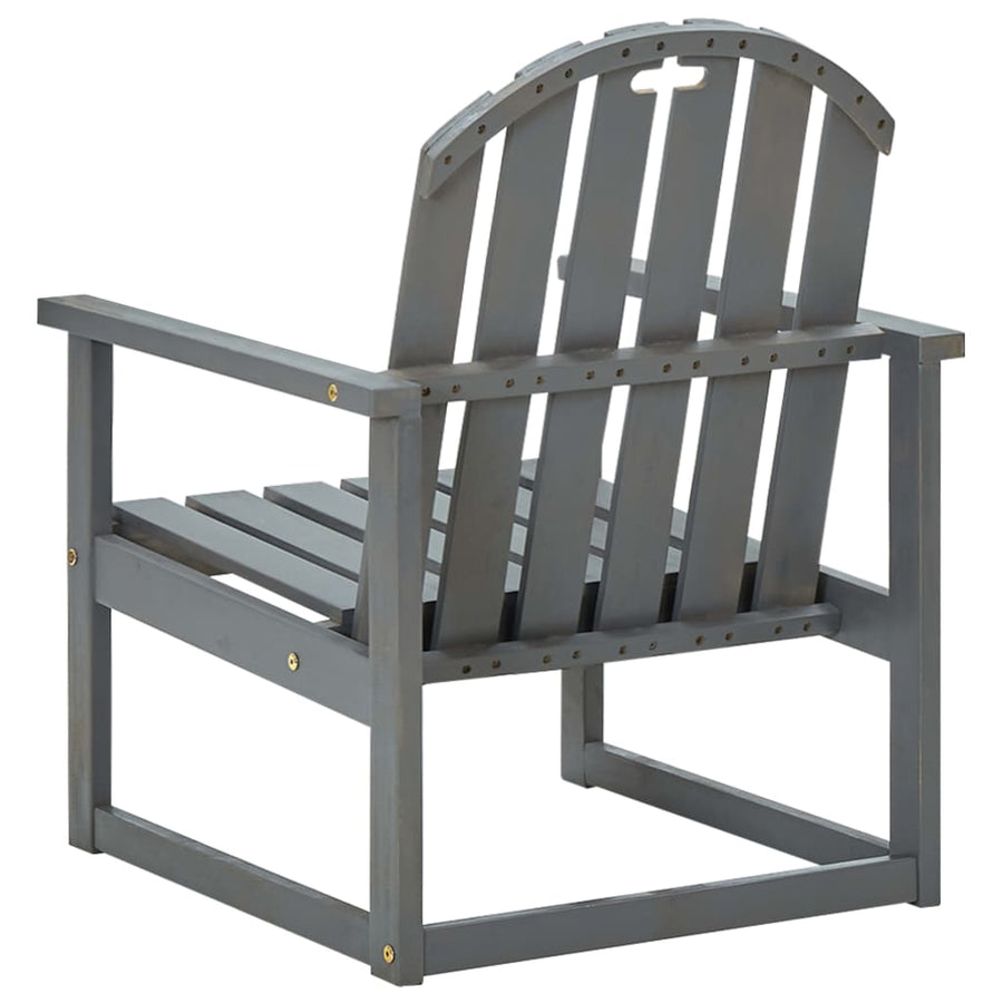 Tuinstoelen Massief Acaciahout Grijs