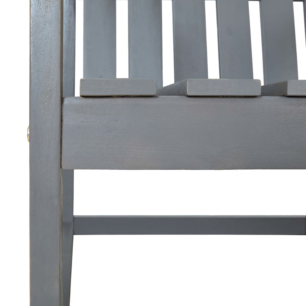 Tuinstoelen Massief Acaciahout Grijs