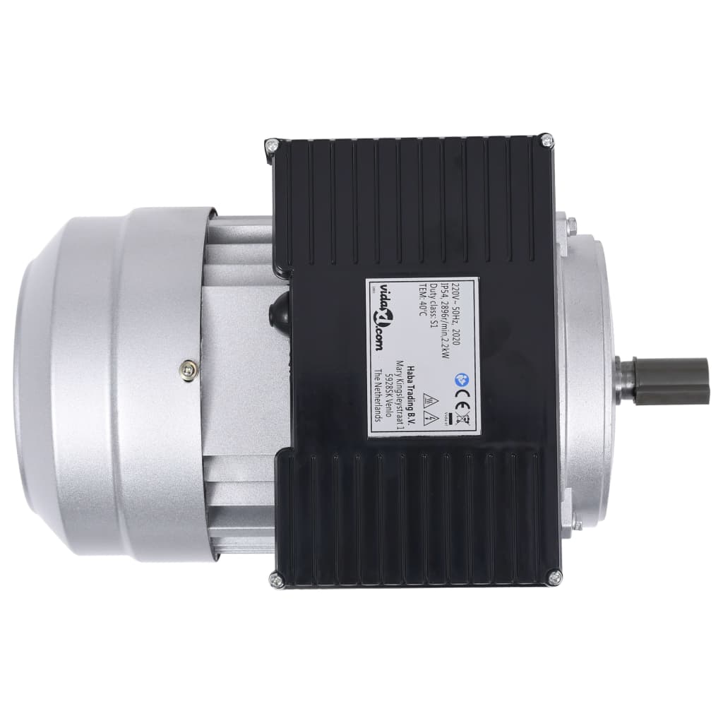 Elektromotor 1 fase 2,2 kW/3 pk 2-polig 2800 rpm aluminium 220 v 2.2 kw
