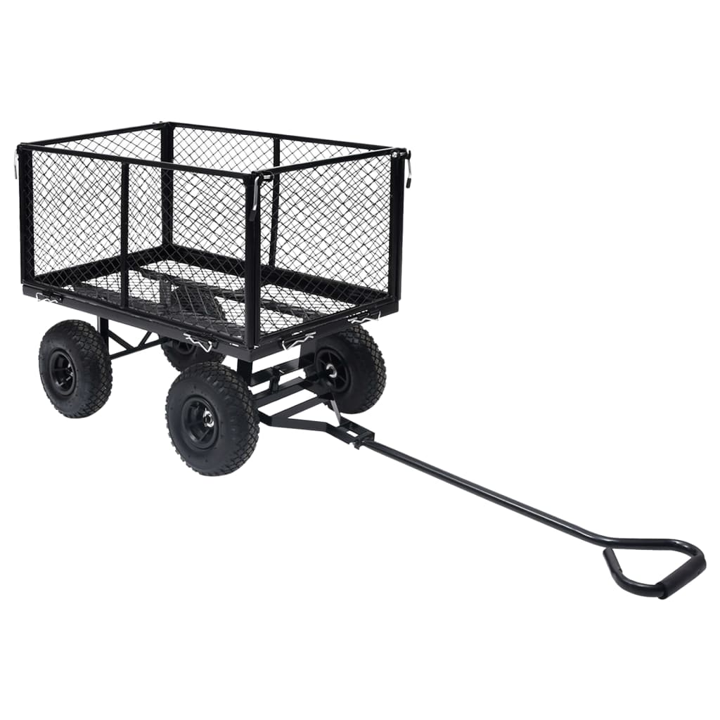 Tuinwagen 350 kg Zwart