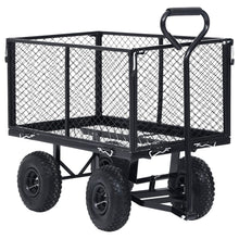 Tuinwagen 350 kg Zwart