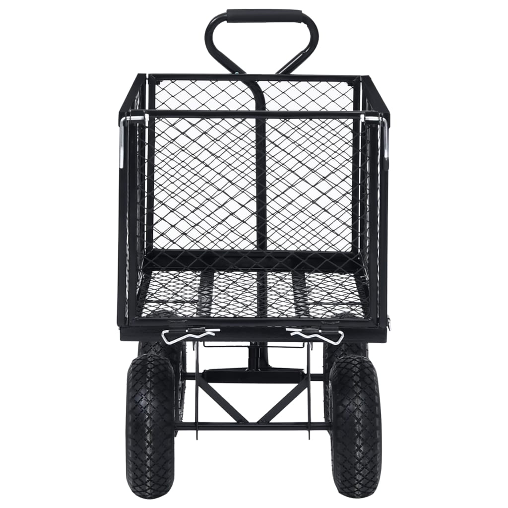 Tuinwagen 350 kg Zwart