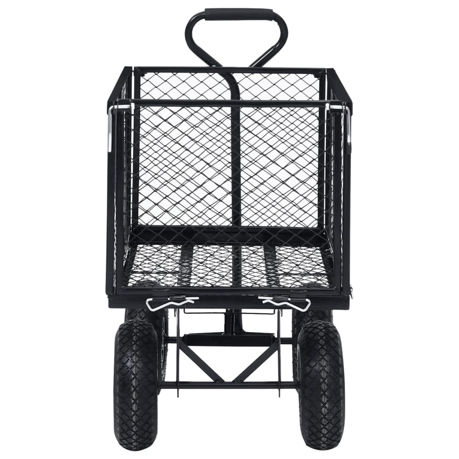 Tuinwagen 350 kg Zwart