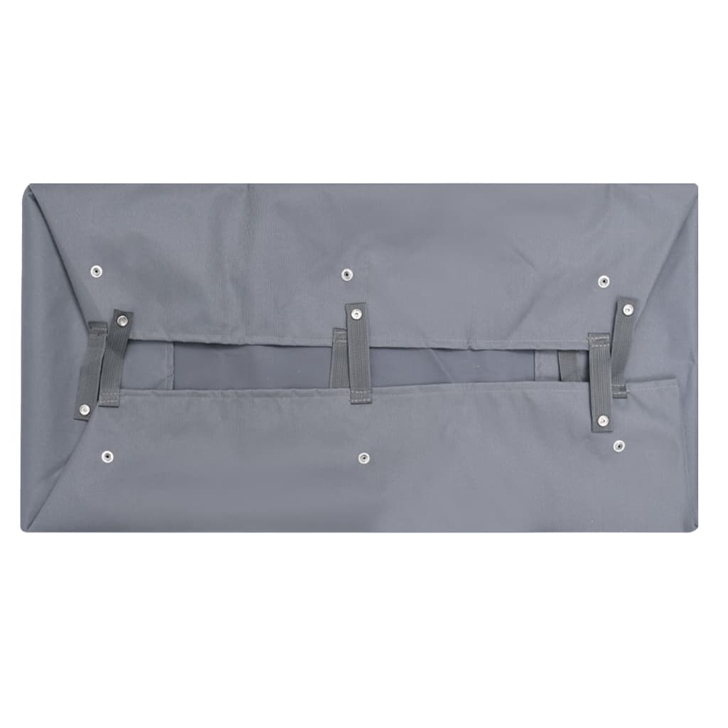 Tuinwagenvoering Stof 81 x 41 x 21 cm Donkergrijs