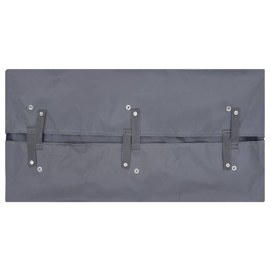 Tuinwagenvoering Stof 81 x 41 x 40 cm Donkergrijs