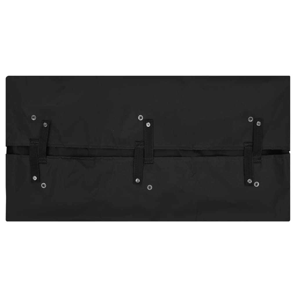 Tuinwagenvoering Stof 81 x 41 x 40 cm Zwart