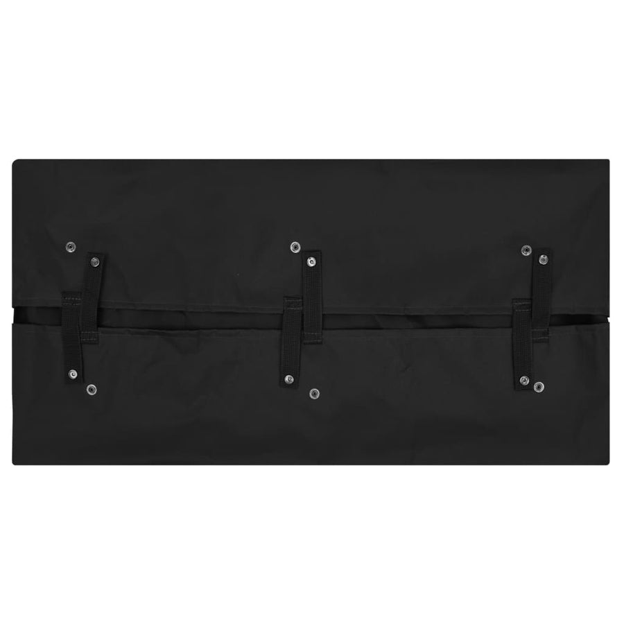Tuinwagenvoering Stof 81 x 41 x 40 cm Zwart