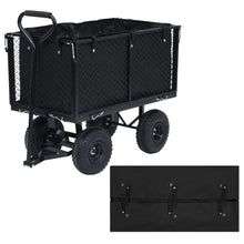 Tuinwagenvoering Stof 81 x 41 x 40 cm Zwart
