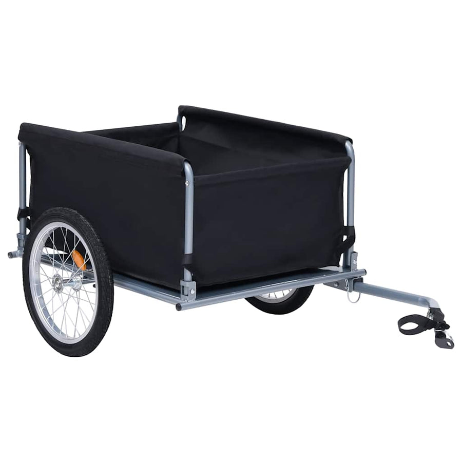Fietstrailer 65 Kg Zwart en rood