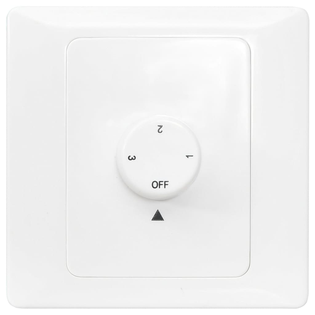 Plafondventilator 142 cm wit