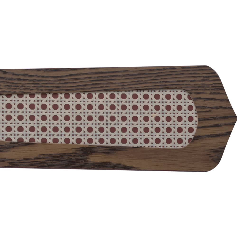 Plafondventilator met lamp 106 cm bruin