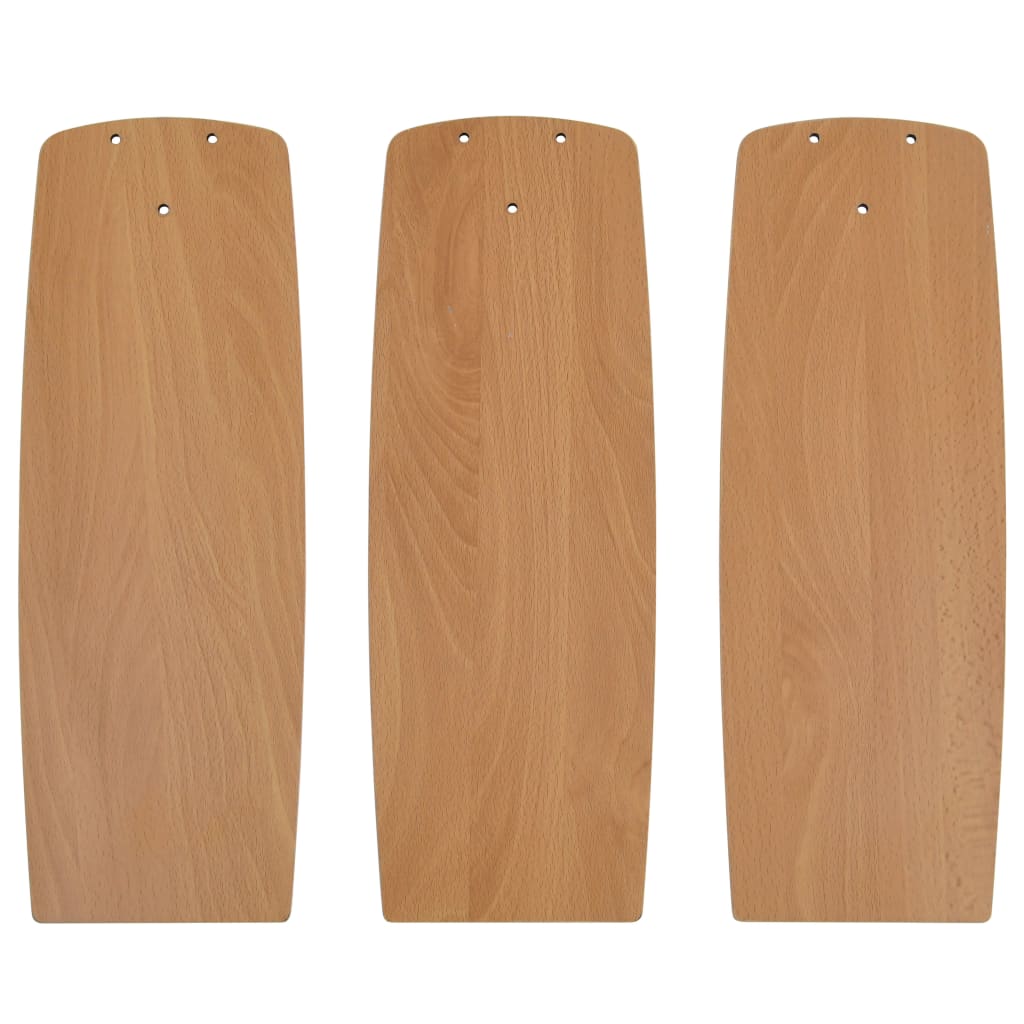 Plafondventilator Met Lamp Afstandsbediening 108 Cm Ø 108 x 42.5 cm Lichtbruin