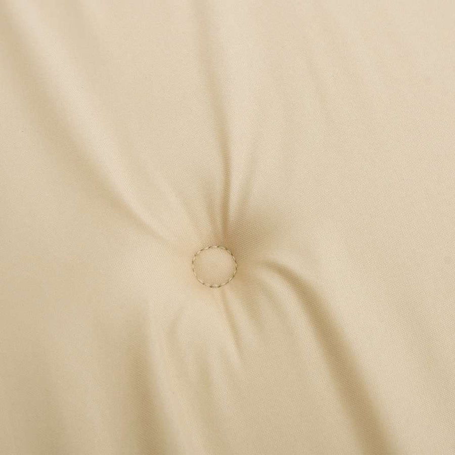 Tuinstoelkussens 6 st 40x40x4 cm oxford stof beige