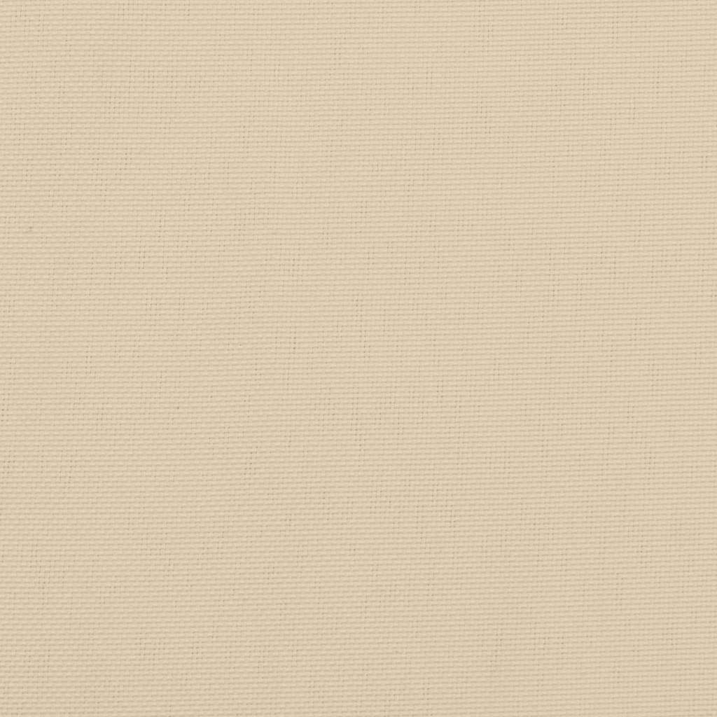 Tuinstoelkussens 6 st 40x40x4 cm oxford stof beige