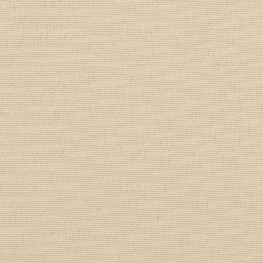 Tuinstoelkussens 6 st 40x40x4 cm oxford stof beige