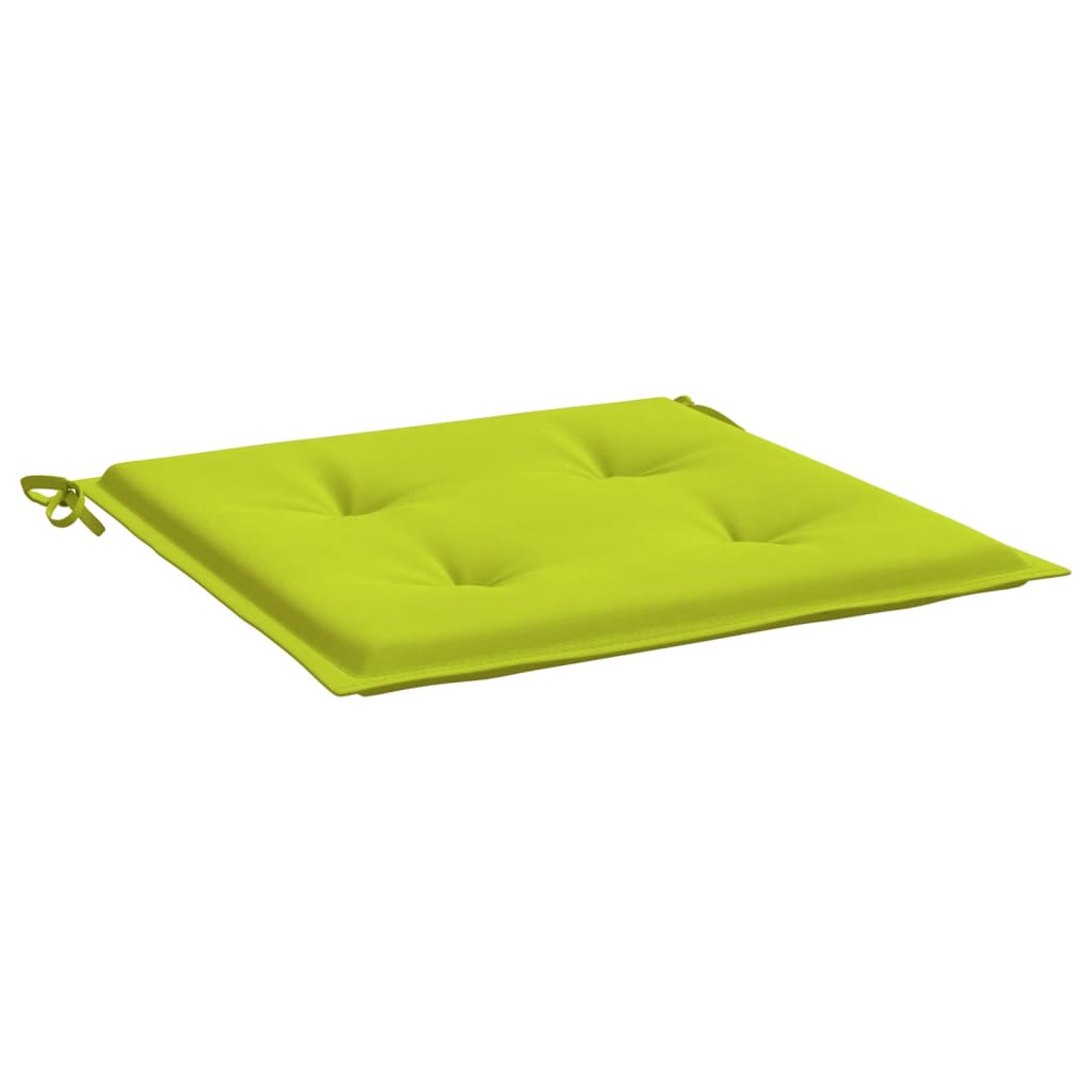 Tuinstoelkussens 6 St 40X40X3 Cm Oxford Stof Felgroen Heldergroen 40 x 40 x 3 cm