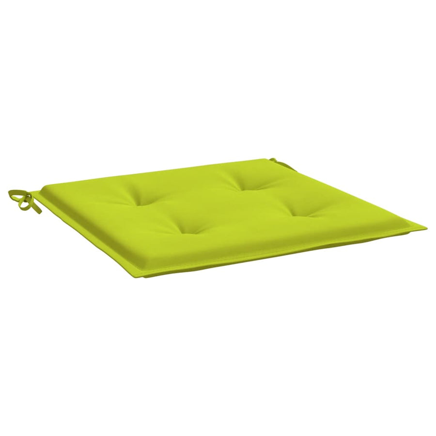 Tuinstoelkussens 6 St 40X40X3 Cm Oxford Stof Felgroen Heldergroen 40 x 40 x 3 cm