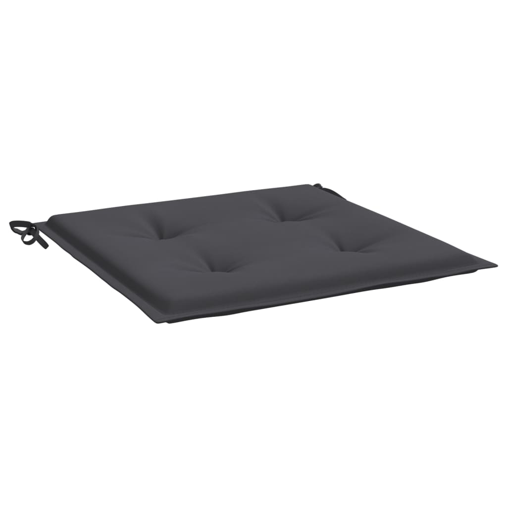 Tuinstoelkussens 4 St 50X50X3 Cm Oxford Stof Antracietkleurig Antraciet 50 x 50 x 3 cm
