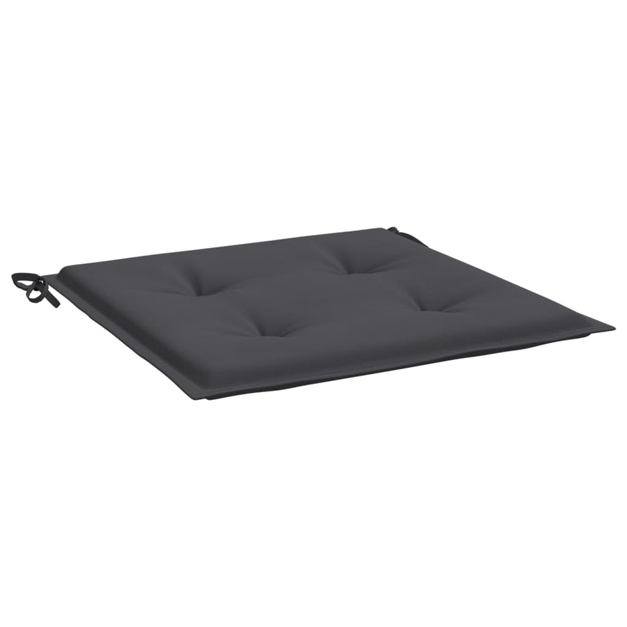 Tuinstoelkussens 4 St 50X50X3 Cm Oxford Stof Antracietkleurig Antraciet 50 x 50 x 3 cm