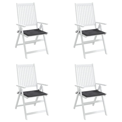 Tuinstoelkussens 4 St 50X50X3 Cm Oxford Stof Antracietkleurig Antraciet 50 x 50 x 3 cm