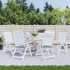 Tuinstoelkussens 6 st 50x50x3 cm grijs