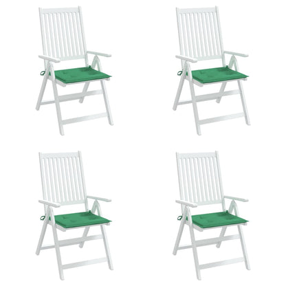 Tuinstoelkussens 4 st 50x50x3 cm oxford stof groen 4 50 x 50 x 3 cm Groen