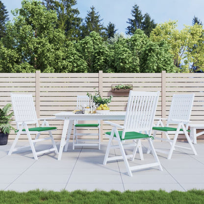 Tuinstoelkussens 4 st 50x50x3 cm oxford stof groen 4 50 x 50 x 3 cm Groen