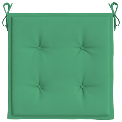 Tuinstoelkussens 6 st 50x50x3 cm oxford stof groen 6 50 x 50 x 3 cm Groen