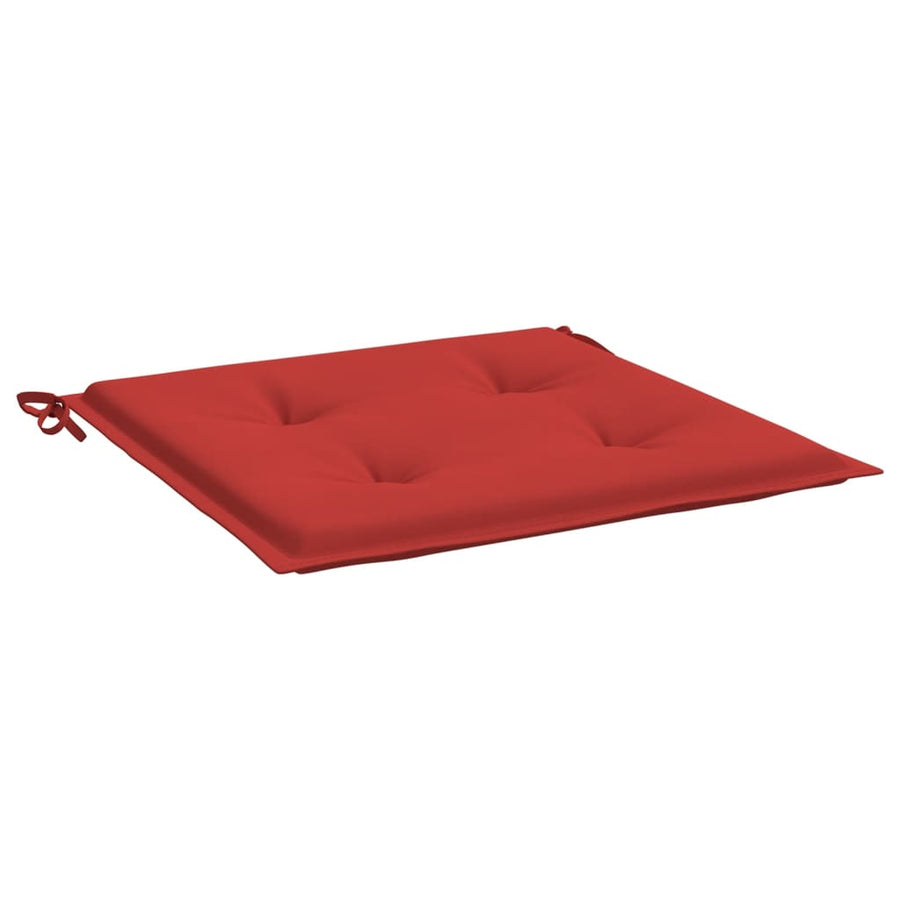 Tuinstoelkussens 4 St 50X50X3 Cm Oxford Stof Rood Rood 50 x 50 x 3 cm