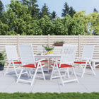 Tuinstoelkussens rood 6 stuks Oxford stof