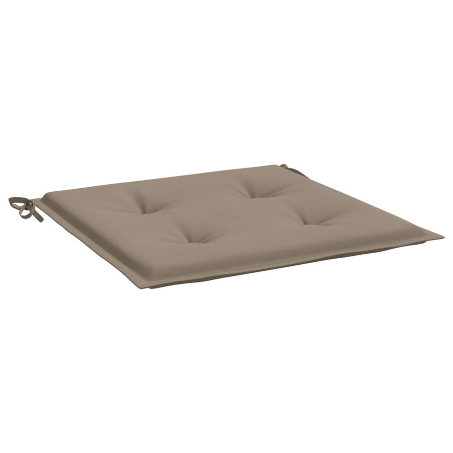 Tuinstoelkussens 4 St 50X50X3 Cm Oxford Stof Taupe Taupe 50 x 50 x 3 cm