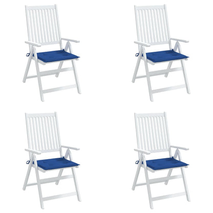 Tuinstoelkussens 4 st 50x50x3 cm oxford stof koningsblauw 4 50 x 50 x 3 cm koningsblauw