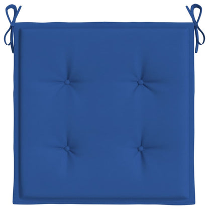 Tuinstoelkussens 6 st 50x50x3 cm oxford stof koningsblauw 6 50 x 50 x 3 cm koningsblauw