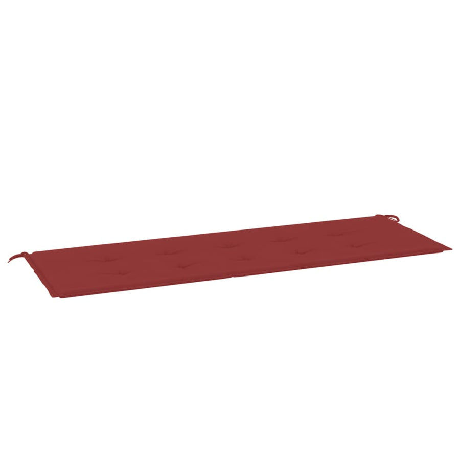 Tuinbankkussen 150x50x3 cm oxford stof wijnrood 150 x 50 x 3 cm Wijnrood
