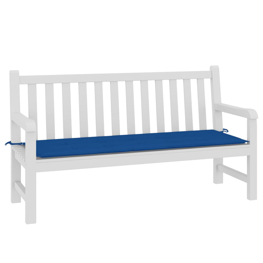 Tuinbankkussen 150x50x3 cm oxford stof koningsblauw 150 x 50 x 3 cm koningsblauw