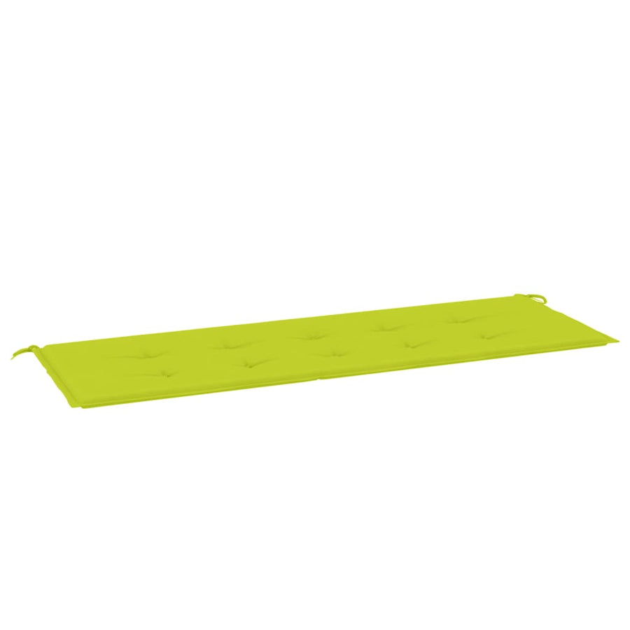 Tuinbankkussen 150x50x3 cm oxford stof felgroen 150 x 50 x 3 cm Heldergroen