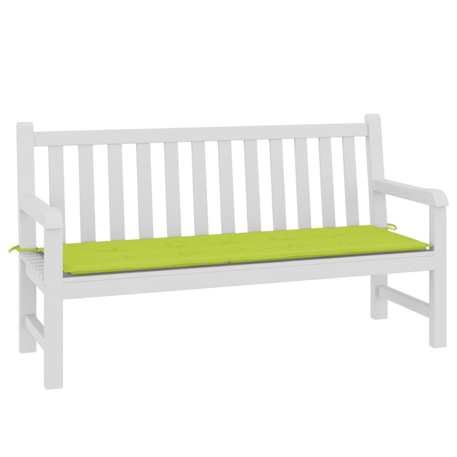 Tuinbankkussen 150x50x3 cm oxford stof felgroen 150 x 50 x 3 cm Heldergroen
