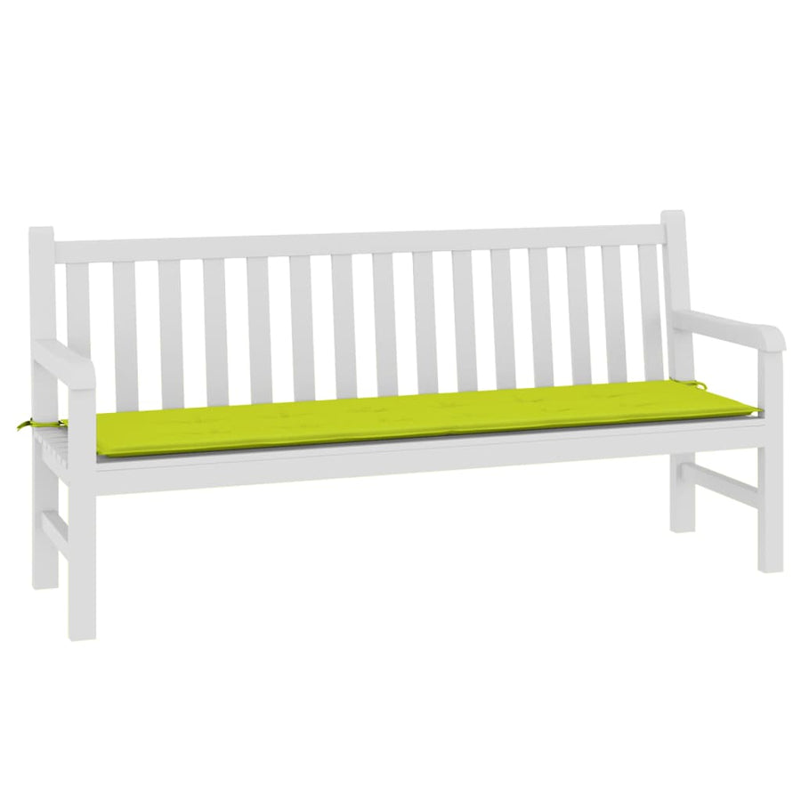 Tuinbankkussen 180x50x3 cm oxford stof heldergroen 180 x 50 x 3 cm Heldergroen