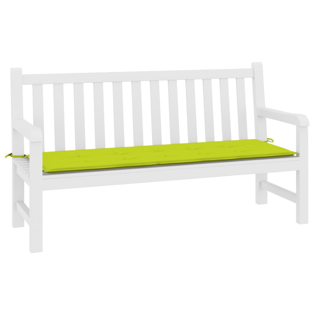 Tuinbankkussen 200X50X3 Cm Oxford Stof Heldergroen 200 x 50 x 3 cm