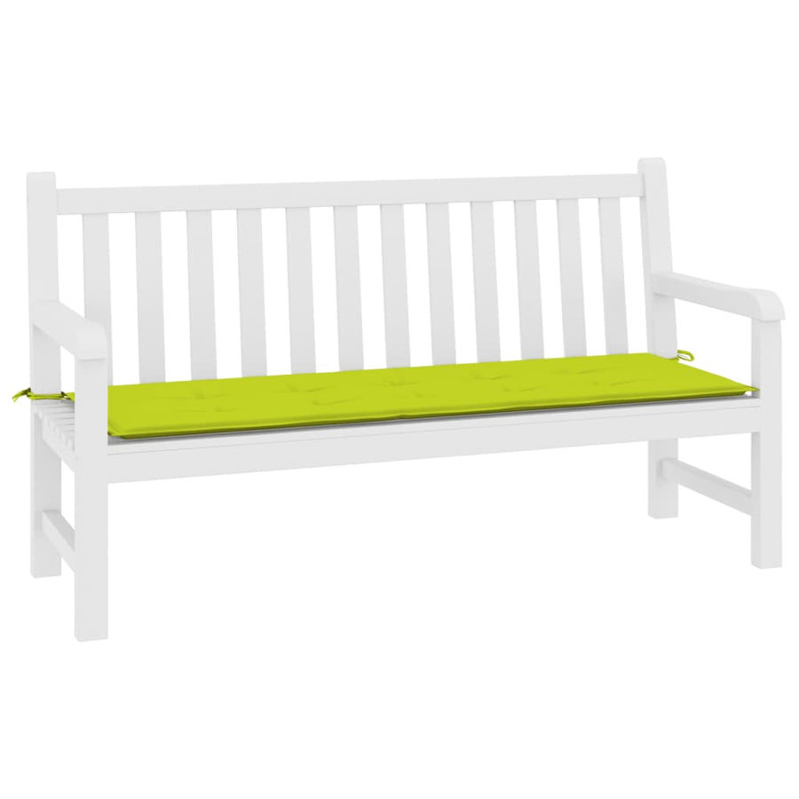 Tuinbankkussen 200X50X3 Cm Oxford Stof Heldergroen 200 x 50 x 3 cm