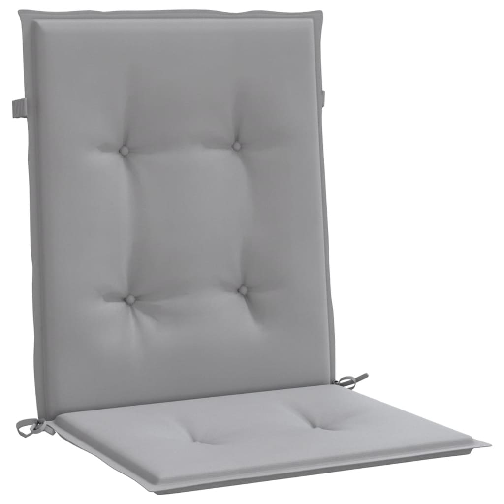 Tuinstoelkussens Oxford Stof 6 100 x 50 x 3 cm Grijs